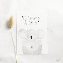 Laden Sie das Bild in den Galerie-Viewer, Karte/Postkarte - Ich bin immer für dich da