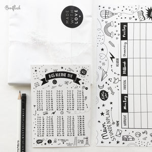 Karte - Das kleine 1x1
