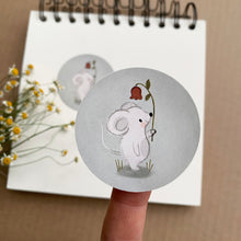 Laden Sie das Bild in den Galerie-Viewer, Aufkleber/Etiketten/ - kleine Maus