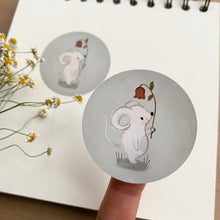 Laden Sie das Bild in den Galerie-Viewer, Aufkleber/Etiketten/ - kleine Maus