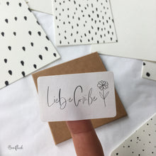Laden Sie das Bild in den Galerie-Viewer, Aufkleber / Etiketten - Liebe Grüße