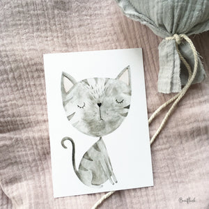 Karte - Katze Elsa