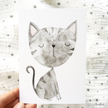 Laden Sie das Bild in den Galerie-Viewer, Karte - Katze Elsa