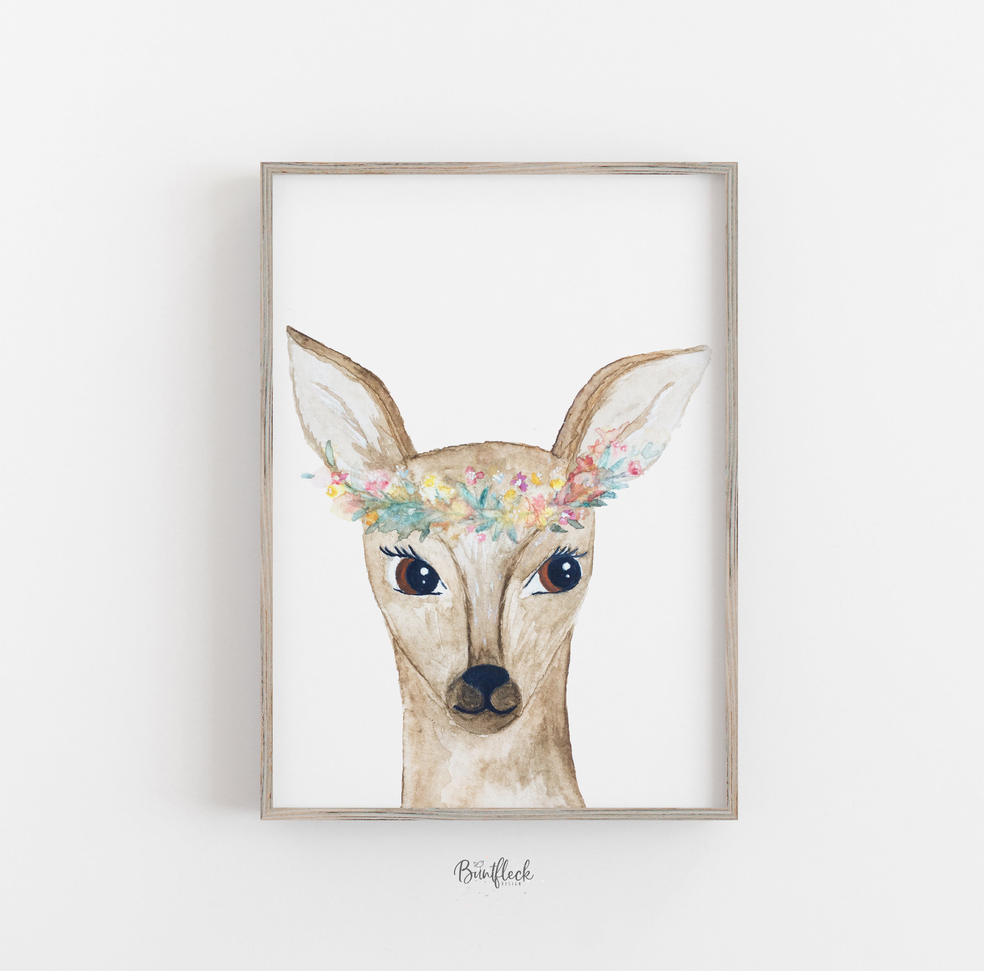 Kinderbild/Poster - Reh