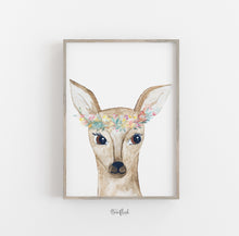 Laden Sie das Bild in den Galerie-Viewer, Kinderbild/Poster - Reh