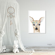 Laden Sie das Bild in den Galerie-Viewer, Kinderbild/Poster - Reh