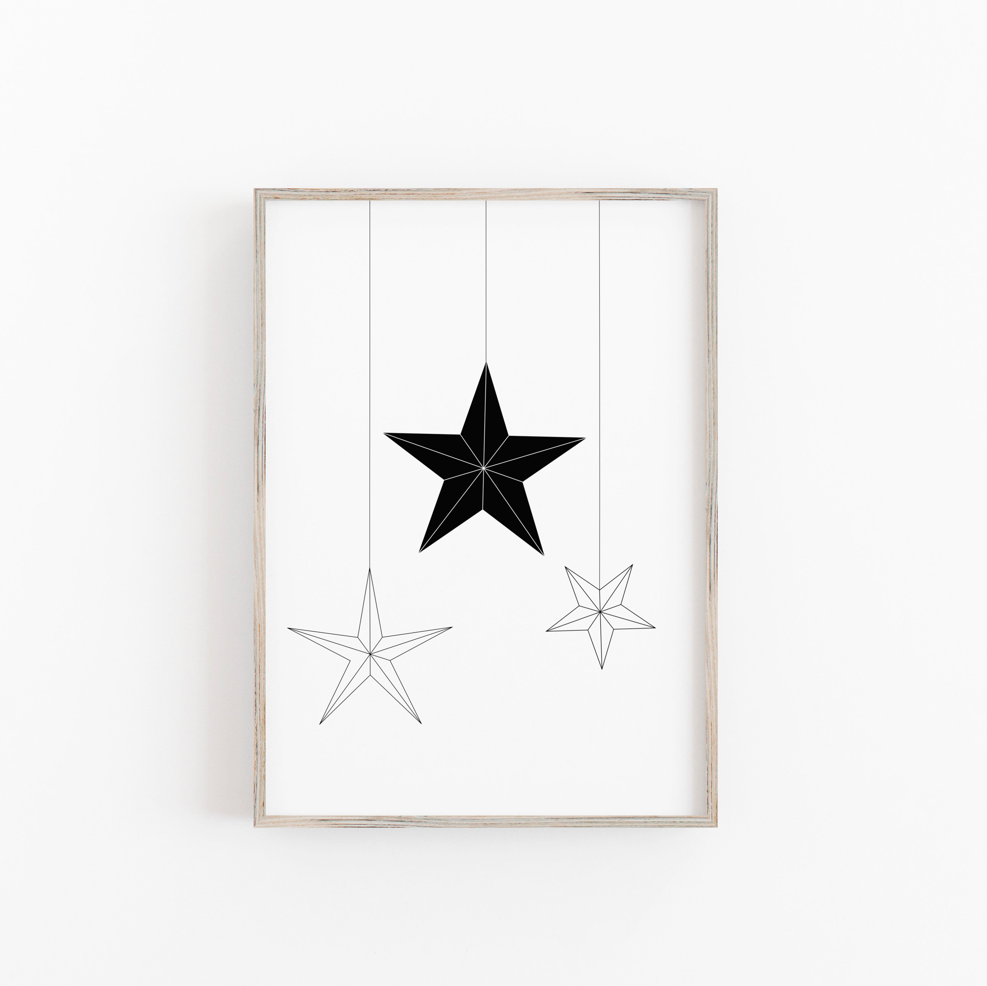 Kunstdruck/Poster- Sterne