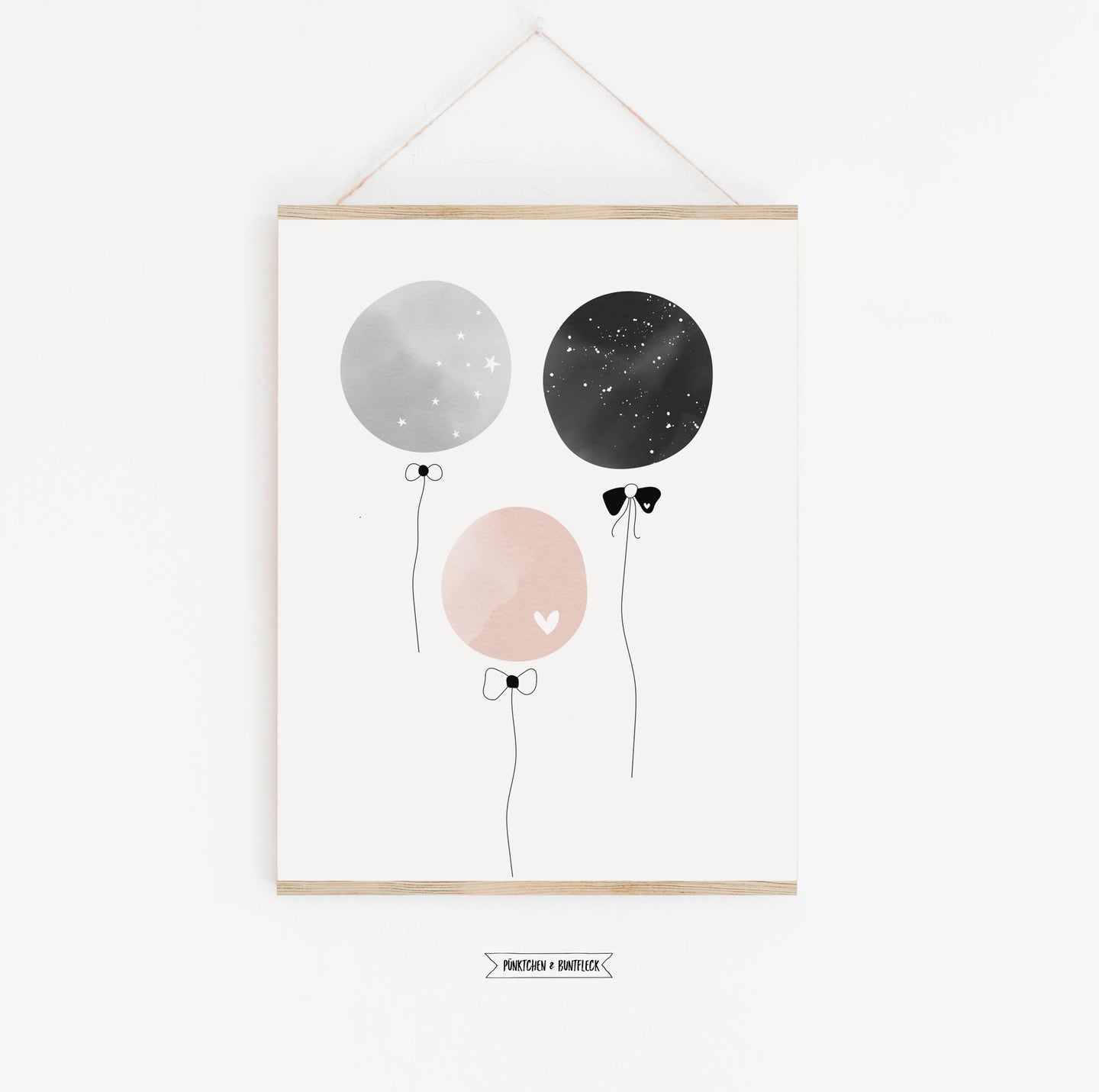 Kunstdruck/Poster - Ballons