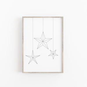 Kunstdruck/Poster- Sterne