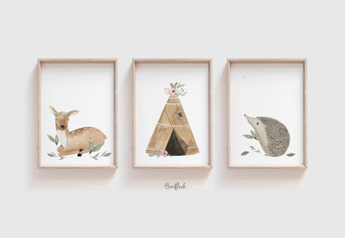 3er Set Kunstdrucke/ Kinderbilder /Poster