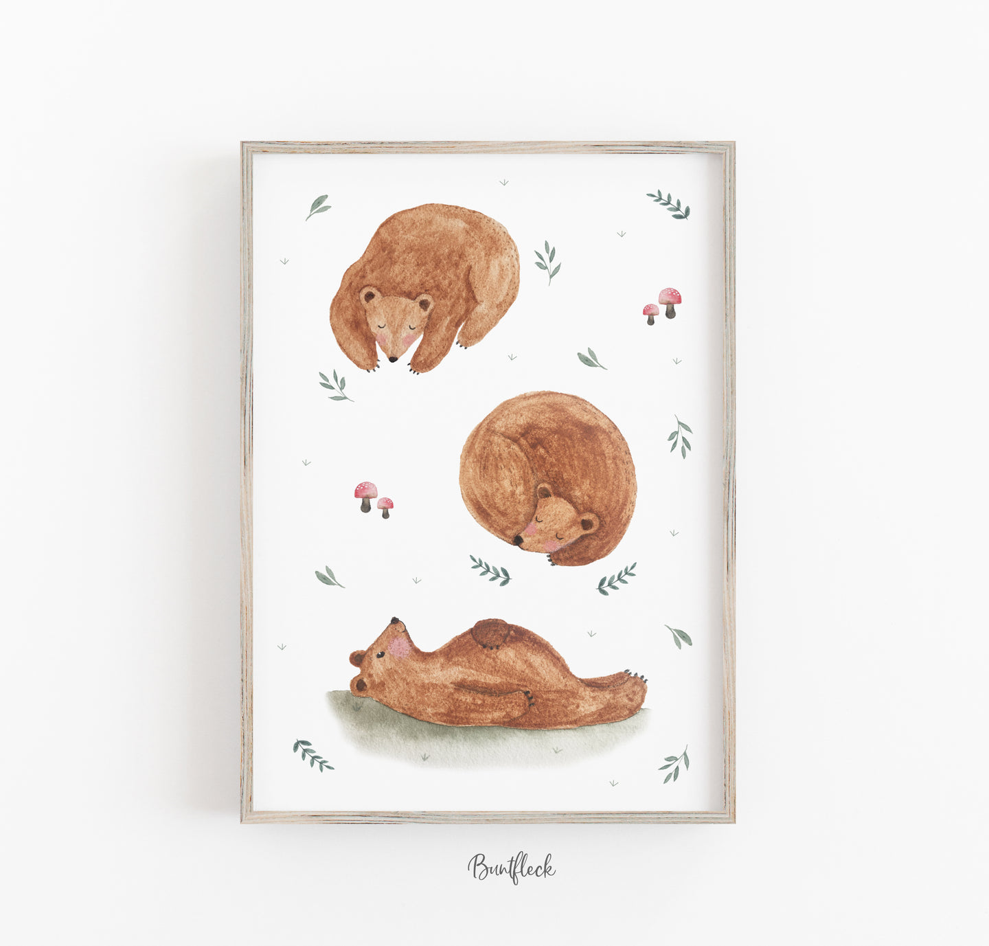 Kunstdruck /Poster - Bärenfreunde