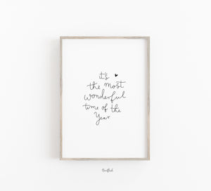 Kunstdruck/Poster-the most wonderful time