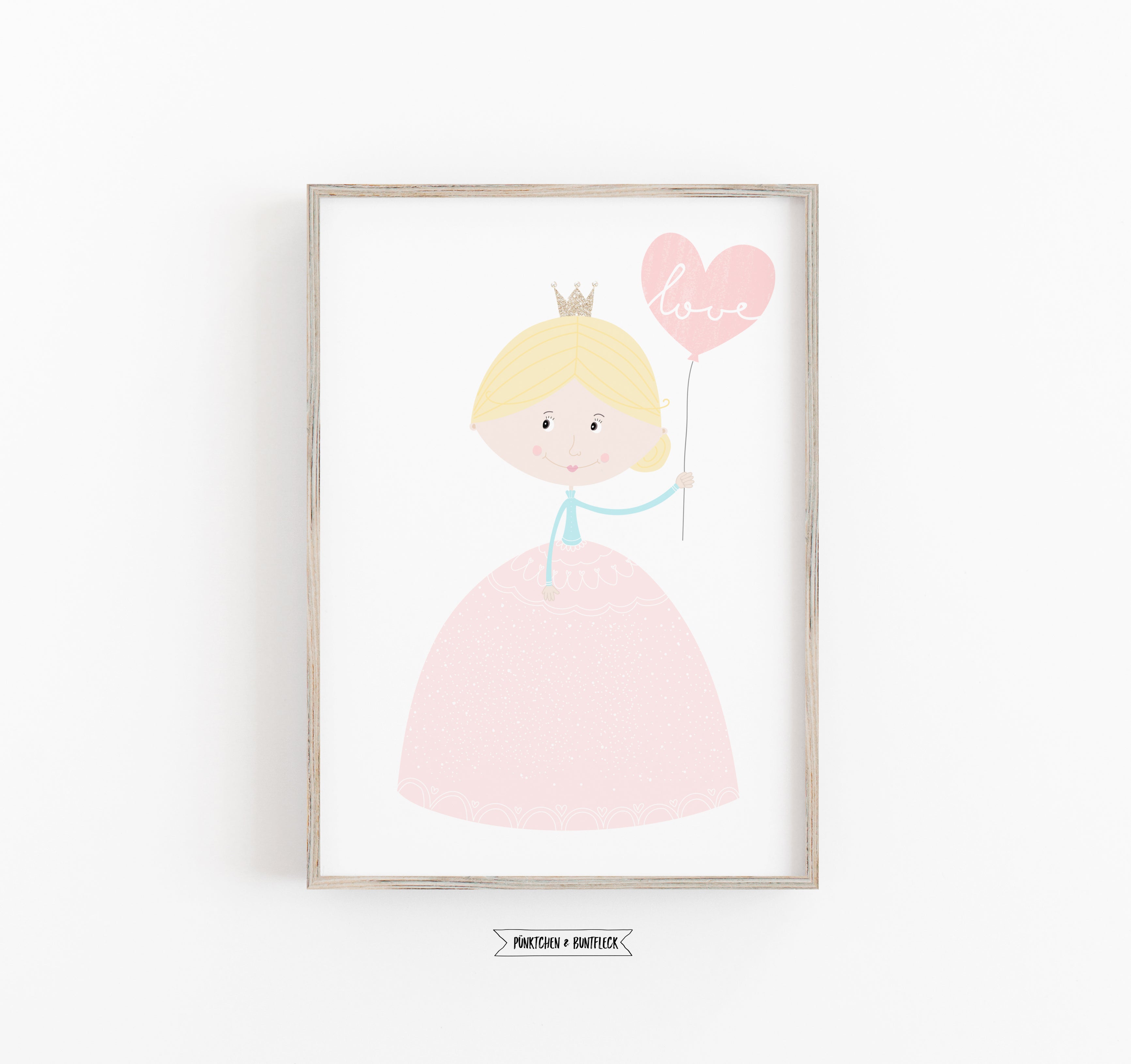 Kinderbild/Poster - Prinzessin Lili