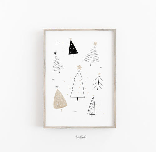 Kunstdruck/Poster-little trees