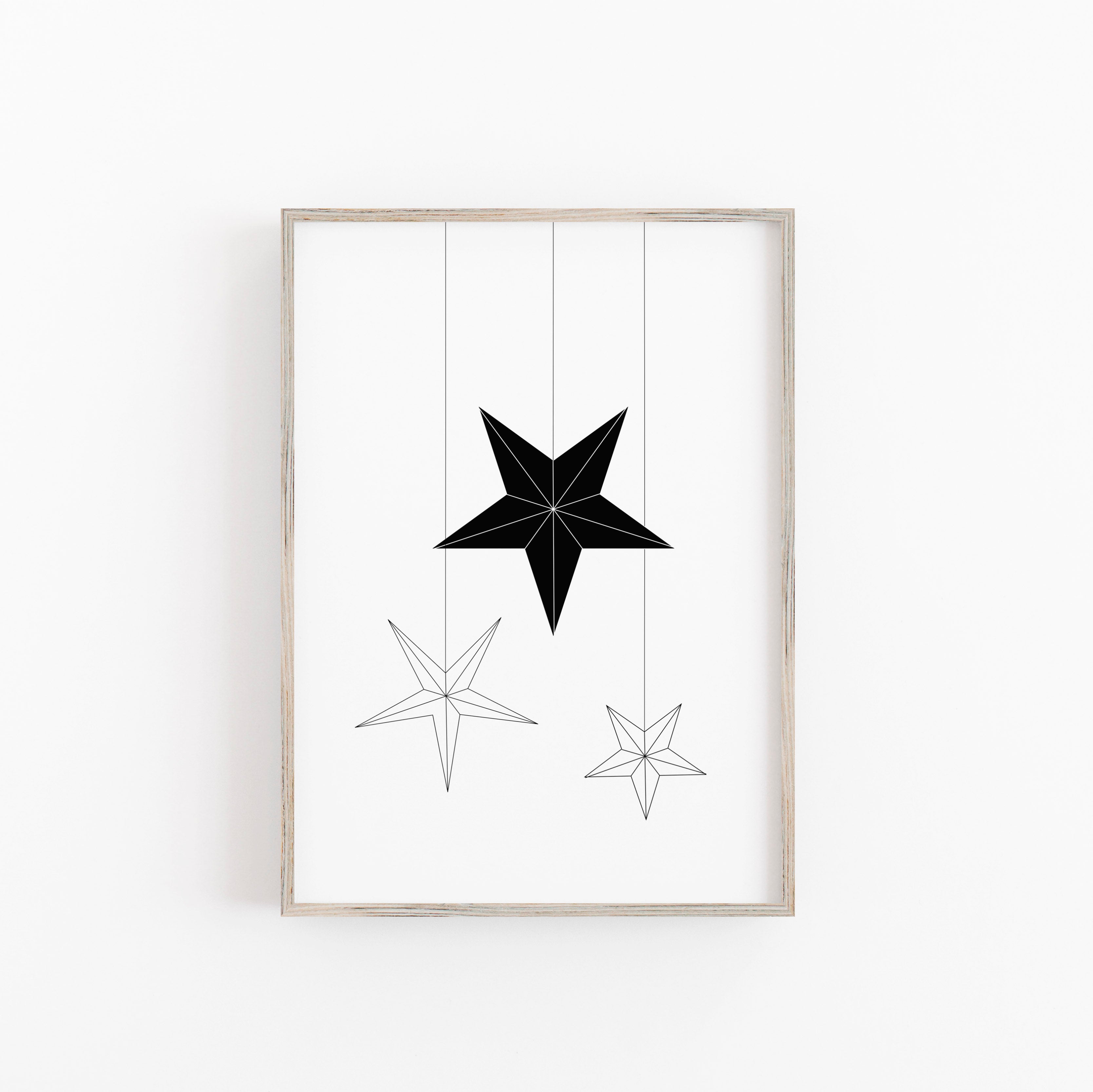 Kunstdruck/Poster- Sterne