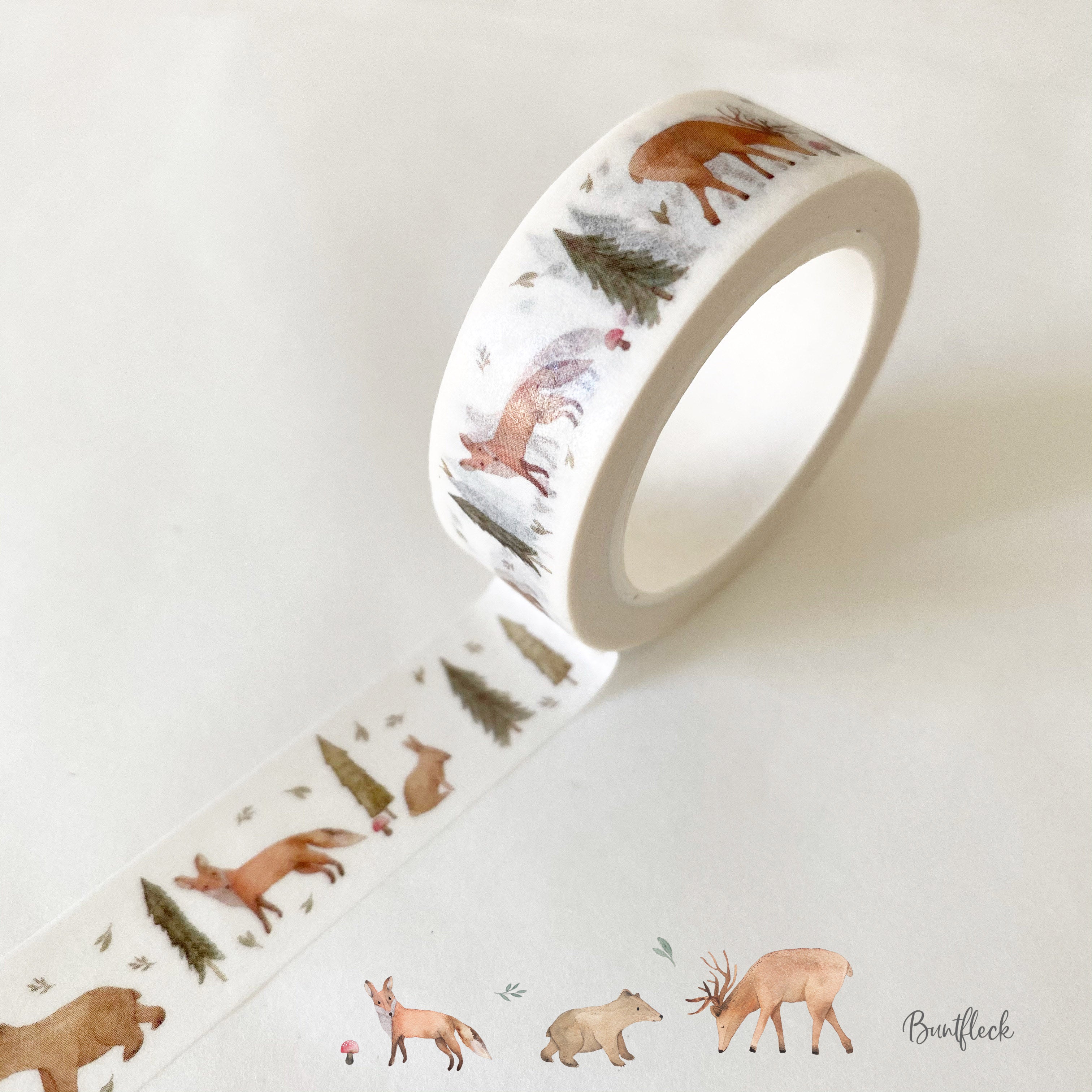 Washi Tape / Klebeband - Waldtieren