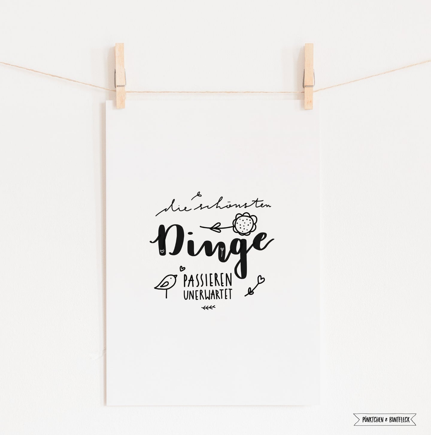 Kunstdruck/Poster -  die schönsten Dinge