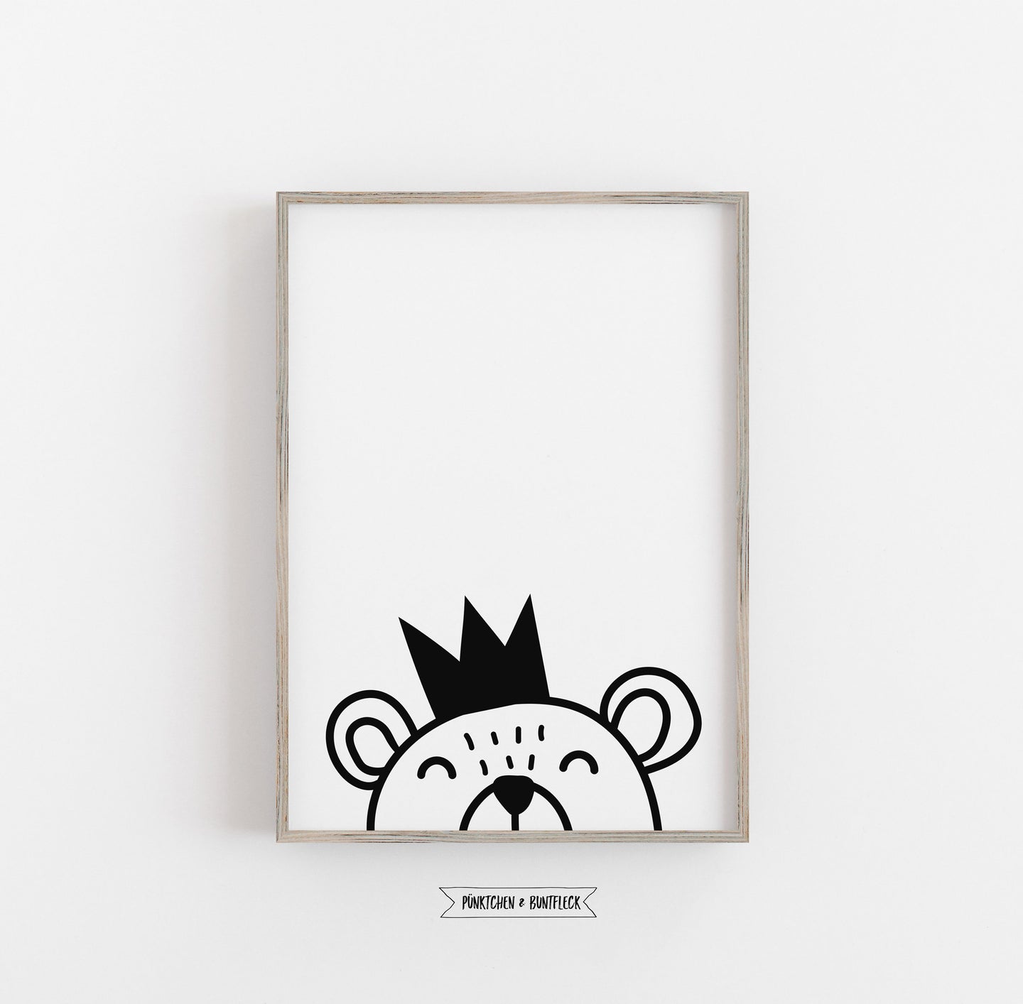 Kinderbild/Poster - Kleiner Bär