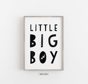 Kinderbild/Poster - little big boy