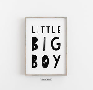 Kinderbild/Poster - little big boy