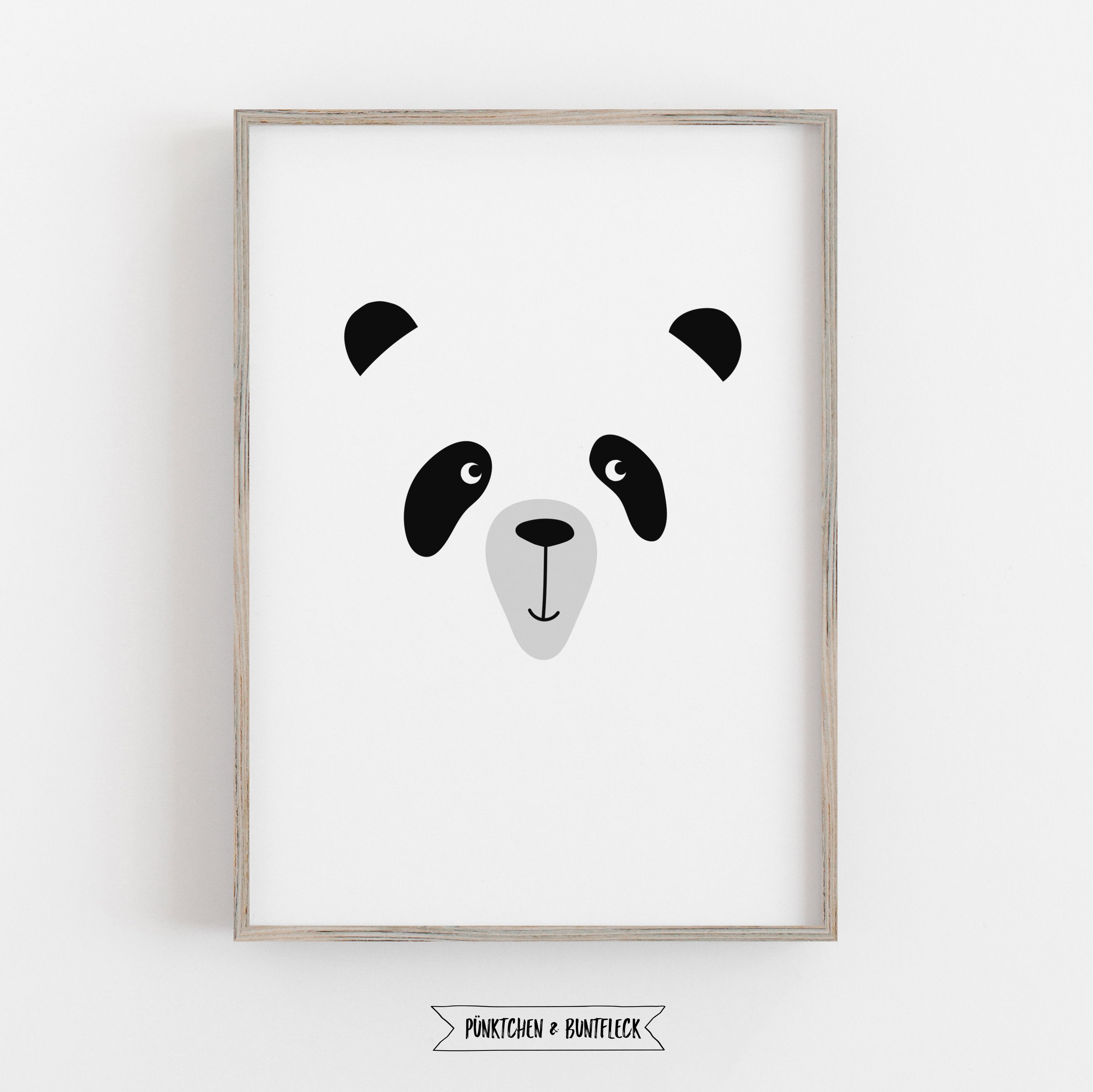 Kinderplakat/Poster  "Kleiner Panda"