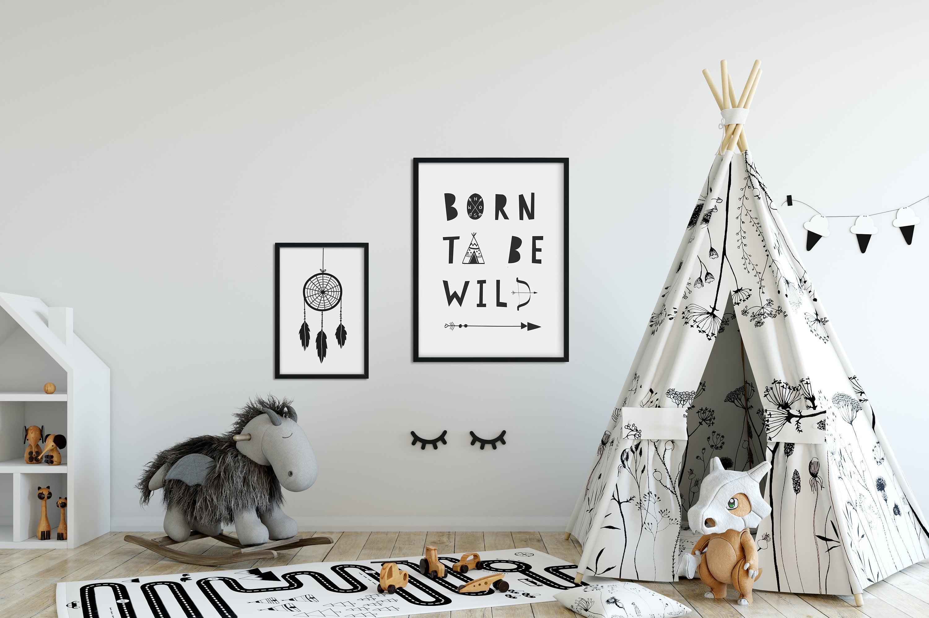 Kinderplakat/Poster "Born to be wild"