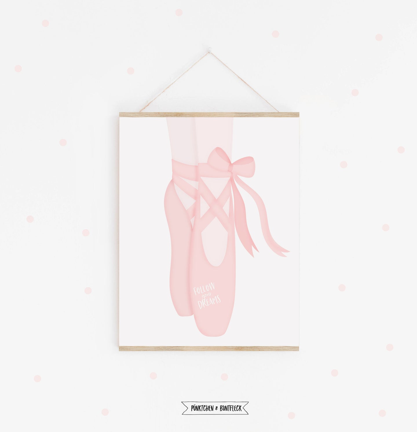 Plakat/Poster - Ballettschuhe