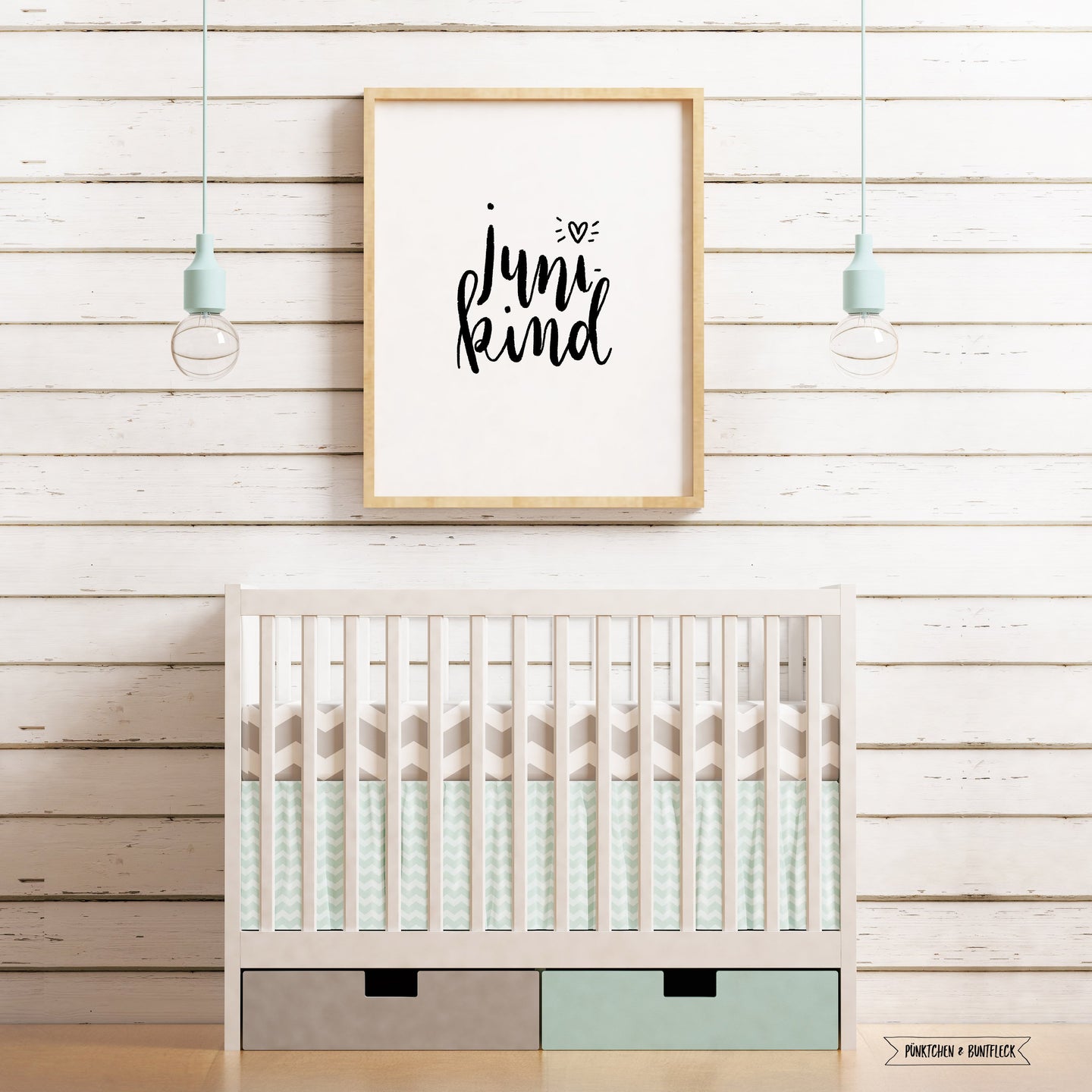 Kinderplakat/Poster - Geburtsmonat