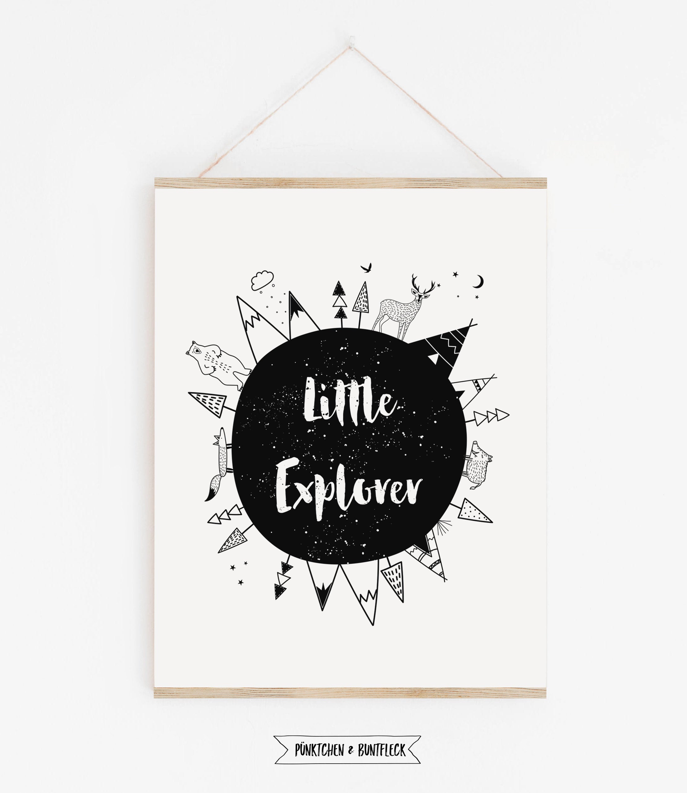 Kinderbild/Poster "Little Explorer"