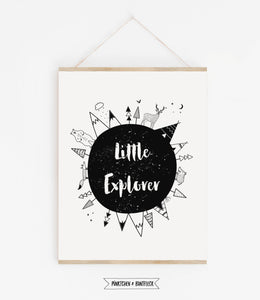 Kinderbild/Poster "Little Explorer"