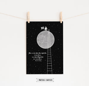 Kunstdruck - "Mond"