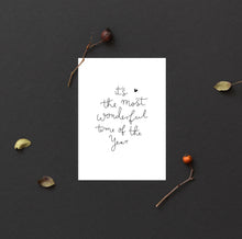 Laden Sie das Bild in den Galerie-Viewer, Karte/Postkarte - It´s the most wonderful time