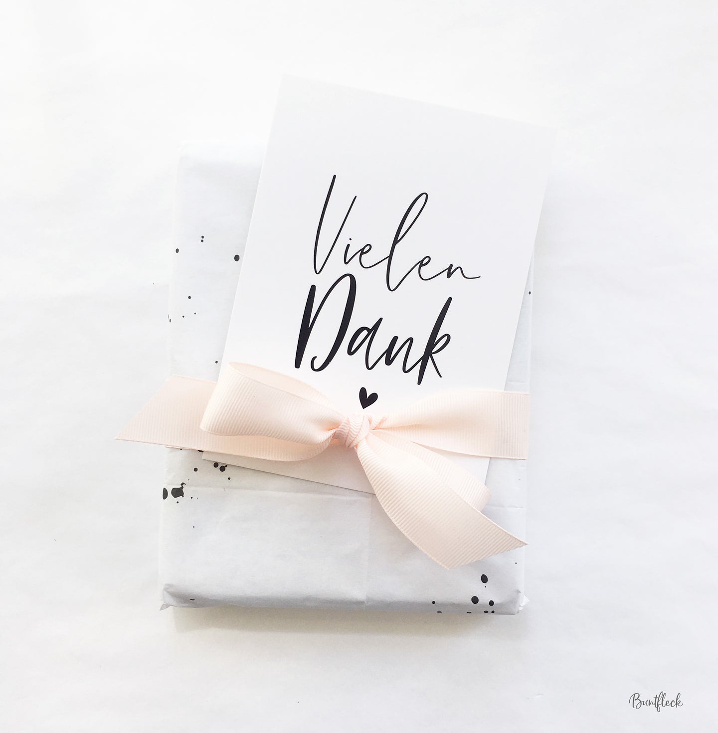 Karte/Postkarte - Vielen Dank